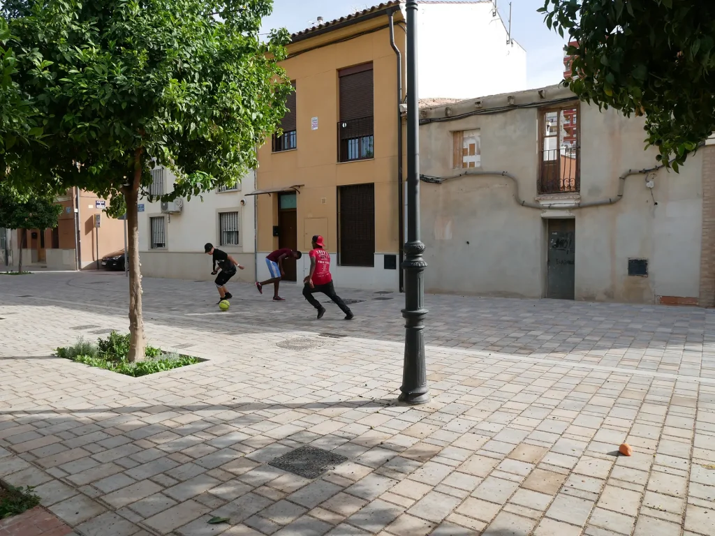 Plza Ermita de Orriols_fútbol