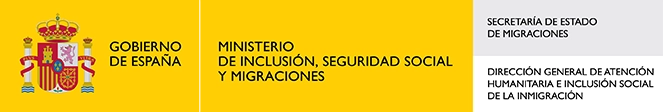 Logo Ministerio de Inclusión, Seguridad Social y Migraciones